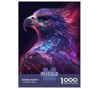 Rompecabezas De 1000 Piezas para Adolescentes Rompecabezas Galaxy Eagle Hawk Bird Rompecabezas para Adultos Juego Práctico Una Obra De Arte para Cumpleaños, Navidad 70x50cm/1000pcs