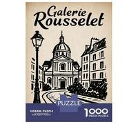 Rompecabezas De 1000 Piezas para Adolescentes Rompecabezas Galerie Rousselet Vintage Juego Práctico Carrera De Velocidad Manual Oferta como Regalos para Toda La Familia 52x38cm/1000pcs