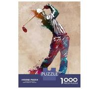 Rompecabezas De 1000 Piezas para Adolescentes Rompecabezas Golf Sport Art 3 para Adultos Juego Familiar Análisis Y Lógica Ayuda Al Cerebro A Ejercitarse 70x50cm/1000pcs