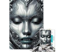 Rompecabezas de 1000 Piezas para Adolescentes Rompecabezas gótico de Vampiros para Adultos Juego de ingenio Montaje de Patrones Ayuda a ejercitar el Cerebro (tamaño 50x75cm)