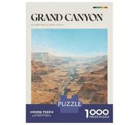 Rompecabezas De 1000 Piezas para Adolescentes Rompecabezas Grand Canyon National Park para Adultos Juego Familiar Análisis Y Lógica Ayuda Al Cerebro A Ejercitarse 38x26cm/1000pcs
