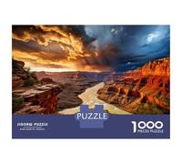 Rompecabezas De 1000 Piezas para Adolescentes Rompecabezas Grand Canyon National Park Rompecabezas para Adultos Juego Práctico Patrón De Montaje 38x26cm/1000pcs