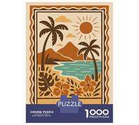 Rompecabezas De 1000 Piezas para Adolescentes Rompecabezas Hawaii Molokai Tropical Beach Scene para Adultos Juego Familiar Análisis Y Lógica Ayuda Al Cerebro A Ejercitarse 52x38cm/1000pcs