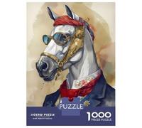 Rompecabezas De 1000 Piezas para Adolescentes Rompecabezas Horse Fantasyland Rompecabezas para Adultos Juego Familiar Análisis Y Lógica Cumpleaños 70x50cm/1000pcs