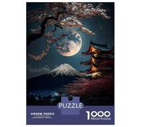 Rompecabezas De 1000 Piezas para Adolescentes Rompecabezas Japanese Night 02 para Adultos Juego Familiar Análisis Y Lógica Ayuda Al Cerebro A Ejercitarse 52x38cm/1000pcs