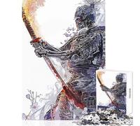 Rompecabezas de 1000 Piezas para Adolescentes Rompecabezas Legendario de samurái Juego de ingenio para Toda la Familia Juguete Decorativo para la Pared Interacción Entre Padres e Hijos (38x52cm)