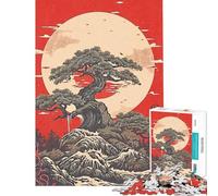 Rompecabezas de 1000 Piezas para Adolescentes Rompecabezas Legendario del árbol para Adultos Juguetes de Bricolaje Carrera de Velocidad Manual Oferta como Regalo para Toda la Familia (tamaño 38x26cm)