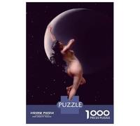 Rompecabezas De 1000 Piezas para Adolescentes Rompecabezas Luna Lady Rompecabezas para Adultos Juegos Relajantes Alivia El Estrés Difícil Y Desafiante 52x38cm/1000pcs