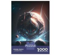 Rompecabezas De 1000 Piezas para Adolescentes Rompecabezas Mechanic Alien Planet Rompecabezas para Adultos Juegos Relajantes Desafío Difícil 38x26cm/1000pcs