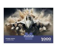 Rompecabezas De 1000 Piezas para Adolescentes Rompecabezas Military Jet Fighter Aircraft-1 Rompecabezas Juegos Relajantes Una Obra De Arte Cumpleaños 70x50cm/1000pcs