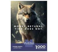 Rompecabezas De 1000 Piezas para Adolescentes Rompecabezas Money Returns Motivation Rompecabezas para Adultos Juego Práctico Patrón De Montaje 70x50cm/1000pcs