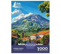 Rompecabezas De 1000 Piezas para Adolescentes Rompecabezas Mount Vesuvius Italy Rompecabezas para Adultos Juego Práctico Una Obra De Arte para Cumpleaños, Navidad 70x50cm/1000pcs