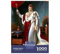 Rompecabezas De 1000 Piezas para Adolescentes Rompecabezas Napoleon in Robes Rompecabezas Juegos Relajantes Una Obra De Arte Cumpleaños 38x26cm/1000pcs