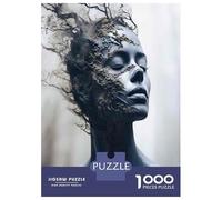 Rompecabezas De 1000 Piezas para Adolescentes Rompecabezas Nature's Embrace Artistic Fusion of Mannequin and Forest Rompecabezas Juguetes DIY Decoración del Hogar Regalos Y Cumpleaños Únicos 70x50cm/