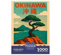 Rompecabezas De 1000 Piezas para Adolescentes Rompecabezas Okinawa Japan Travel Juego Práctico Carrera De Velocidad Manual Oferta como Regalos para Toda La Familia 38x26cm/1000pcs