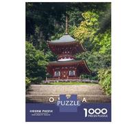 Rompecabezas De 1000 Piezas para Adolescentes Rompecabezas Pagoda Japan Rompecabezas para Adultos Juegos Relajantes Alivia El Estrés Difícil Y Desafiante 70x50cm/1000pcs