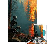 Rompecabezas de 1000 Piezas para Adolescentes Rompecabezas para Adolescentes solitarios Juego Familiar decoración de Pared difícil y desafiante (tamaño 50x75cm)