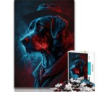 Rompecabezas de 1000 Piezas para Adolescentes Rompecabezas para Adultos con resolución de crímenes caninos Juego desafiante Regalo Ideal para Toda la Familia 38x26cm