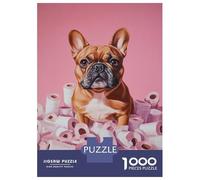 Rompecabezas De 1000 Piezas para Adolescentes Rompecabezas Pink Paws and Rolls -1 para Adultos Juego Familiar Análisis Y Lógica Ayuda Al Cerebro A Ejercitarse 38x26cm/1000pcs