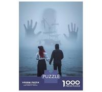 Rompecabezas De 1000 Piezas para Adolescentes Rompecabezas Pirate Ghost Ship Rompecabezas Juegos Familiares Decoración del Hogar Regalos Y Cumpleaños Únicos 38x26cm/1000pcs