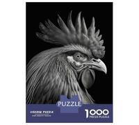 Rompecabezas De 1000 Piezas para Adolescentes Rompecabezas Portrait of A Rooster para Adultos Juego Familiar Análisis Y Lógica Ayuda Al Cerebro A Ejercitarse 70x50cm/1000pcs