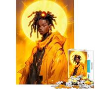 Rompecabezas de 1000 Piezas para Adolescentes Rompecabezas Príncipe del Sol Juego desafiante Juguetes Divertidos Una Obra de Arte Ideas para Regalos (Tamaño 38x52cm)