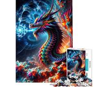 Rompecabezas de 1000 Piezas para Adolescentes Rompecabezas Quantum Inferno Juego de ingenio desafío difícil de completar (tamaño 50x75cm)