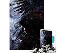 Rompecabezas de 1000 Piezas para Adolescentes Rompecabezas Raven Guardian para Adultos Juego práctico difícil Ideal para Reducir el estrés (tamaño 38x52cm)