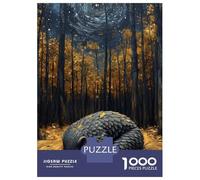 Rompecabezas De 1000 Piezas para Adolescentes Rompecabezas Sleeping Pangolin in Golden Forest Rompecabezas para Adultos Juego Familiar Análisis Y Lógica Cumpleaños 70x50cm/1000pcs