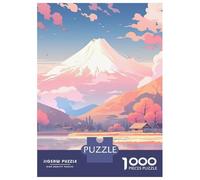 Rompecabezas De 1000 Piezas para Adolescentes Rompecabezas Spring Mountain Breezes Rompecabezas Juego De Ingenio Mejora La Memoria Difícil Y Desafiante 52x38cm/1000pcs