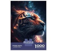 Rompecabezas De 1000 Piezas para Adolescentes Rompecabezas Star Hunter Tiger Rompecabezas para Adultos Juegos Relajantes Alivia El Estrés Difícil Y Desafiante 70x50cm/1000pcs
