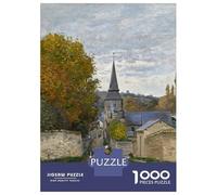 Rompecabezas De 1000 Piezas para Adolescentes Rompecabezas Street in Sainte Adresse Rompecabezas para Adultos Juegos Relajantes Alivia El Estrés Difícil Y Desafiante 38x26cm/1000pcs