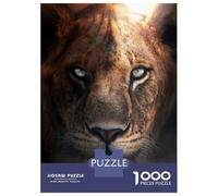 Rompecabezas De 1000 Piezas para Adolescentes Rompecabezas The Lion Cub Portrait Rompecabezas para Adultos Juego Práctico Patrón De Montaje 52x38cm/1000pcs