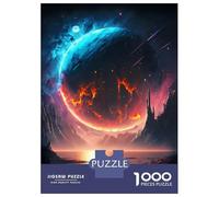 Rompecabezas De 1000 Piezas para Adolescentes Rompecabezas The Starry Night Tiger Rompecabezas para Adultos Juegos Relajantes Desafío Difícil 70x50cm/1000pcs