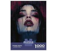 Rompecabezas De 1000 Piezas para Adolescentes Rompecabezas The Vampire Lady para Adultos Juego Familiar Análisis Y Lógica Ayuda Al Cerebro A Ejercitarse 38x26cm/1000pcs