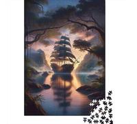 Rompecabezas De 1000 Piezas para Adolescentes Rompecabezas Tropical Island Sunset Juego Familiar De Rompecabezas Carrera De Velocidad Manual Cumpleaños 38x26cm/1000pcs