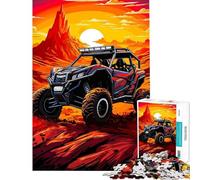Rompecabezas de 1000 Piezas para Adolescentes Rompecabezas UTV ATV Todoterreno Actividades Divertidas para Hacer en casa Arte de Pared Juego práctico para Mayores de 14 años Juego de Rompecabezas