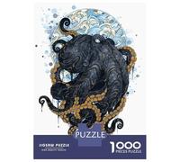 Rompecabezas De 1000 Piezas para Adolescentes Rompecabezas Water Octopus Juego Práctico Carrera De Velocidad Manual Oferta como Regalos para Toda La Familia 52x38cm/1000pcs
