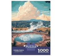 Rompecabezas De 1000 Piezas para Adolescentes Rotorua New Zealand Travel Rompecabezas para Adultos Juegos Divertidos Desafío Educativo De Análisis Y Lógica 52x38cm/1000pcs