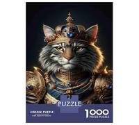 Rompecabezas De 1000 Piezas para Adolescentes Royal Cat Armor Set-2 Rompecabezas para Adultos Juegos Familiares Difícil Regalo De Cumpleaños, Regalos, 70x50cm/1000pcs