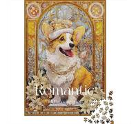 Rompecabezas De 1000 Piezas para Adolescentes Royal Corgi Collection Rompecabezas para Adultos Juguetes DIY Alivio del Estrés Oferta como Regalos para Toda La Familia 52x38cm/1000pcs