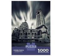 Rompecabezas De 1000 Piezas para Adolescentes Sacre Coeur Back Side Rompecabezas para Adultos Juguetes Antiestrés Regalos para Mujeres Interacción Entre Padres E Hijos 52x38cm/1000pcs