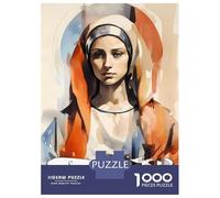 Rompecabezas De 1000 Piezas para Adolescentes Saint Agatha of Sicily Rompecabezas para Adultos Juegos Familiares Decoración De Pared Regalos Y Cumpleaños Únicos 38x26cm/1000pcs