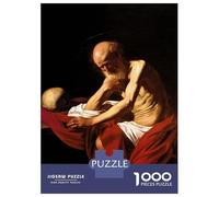 Rompecabezas De 1000 Piezas para Adolescentes Saint Jerome in Penitence Rompecabezas para Adolescentes Juguetes Antiestrés Regalos para Mujeres Regalos para Reducir El Estrés 38x26cm/1000pcs