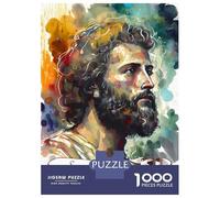 Rompecabezas De 1000 Piezas para Adolescentes Saint John The Apostle Rompecabezas para Adultos Juegos Familiares Mejora La Memoria Cumpleaños Y Navidad 70x50cm/1000pcs