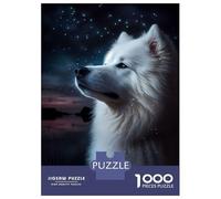 Rompecabezas De 1000 Piezas para Adolescentes Samoyed Dog Rompecabezas para Adultos Juegos Familiares Difícil Difícil Cumpleaños Y Navidad 70x50cm/1000pcs