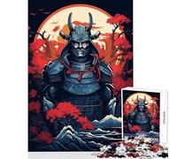 Rompecabezas de 1000 Piezas para Adolescentes samurái japonés Juguete Educativo Gran Regalo Juego de ingenio colección de Artistas Bellas Artes tamaño 38x52cm