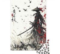 Rompecabezas De 1000 Piezas para Adolescentes Samurai Warrior Art Print-1 Rompecabezas para Adultos Juguete Decoración De Pared Decoración Perfecta Regalos Y Cumpleaños Únicos 38x26cm/1000pcs
