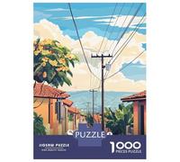 Rompecabezas De 1000 Piezas para Adolescentes San Jose, Costa Rica Travel Rompecabezas para Adultos Juegos Relajantes Alivia El Estrés Diversión En Casa Actividades, 52x38cm/1000pcs