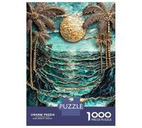 Rompecabezas De 1000 Piezas para Adolescentes Secret Paradise Beach Rompecabezas para Adultos Juguete Decoración De Pared Desafío Difícil Desafiante De Completar 38x26cm/1000pcs